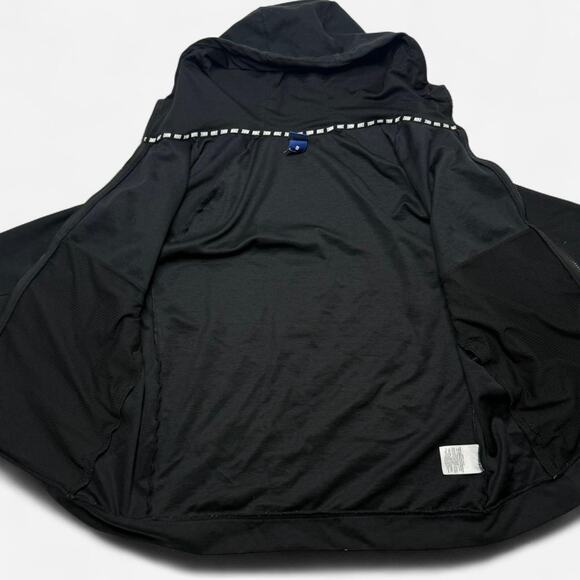 Nike Black Full Zip Hoodie Logo Sleeve Athletic Jacket Men’s XL - Picture 5 of 7